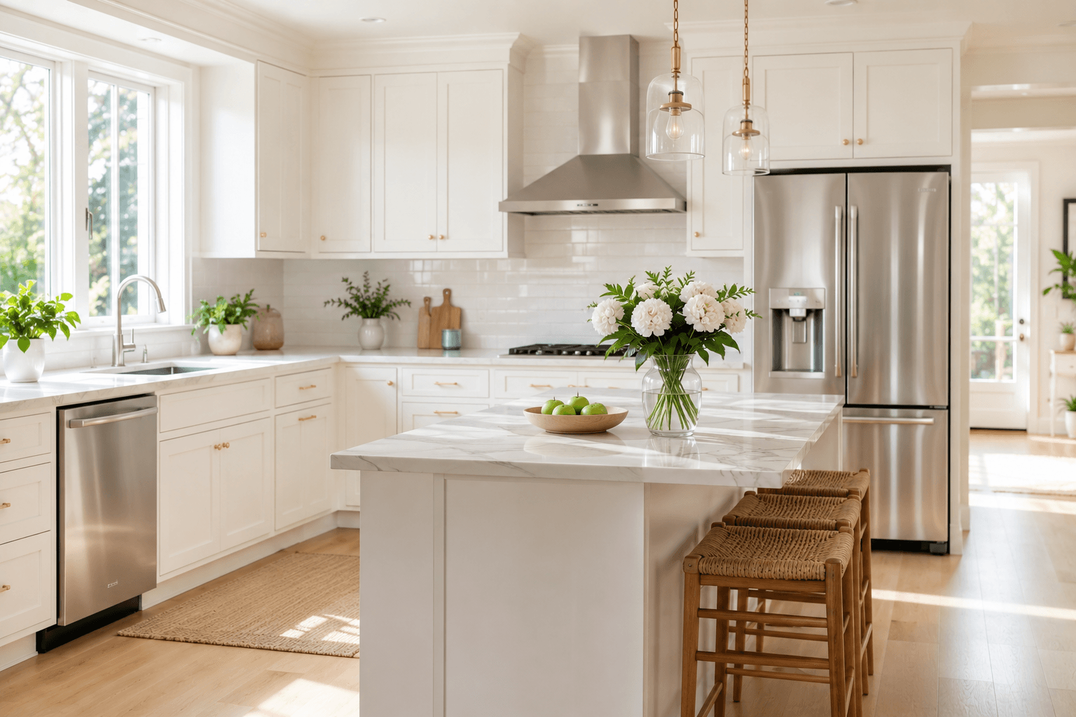 Spotless kitchen